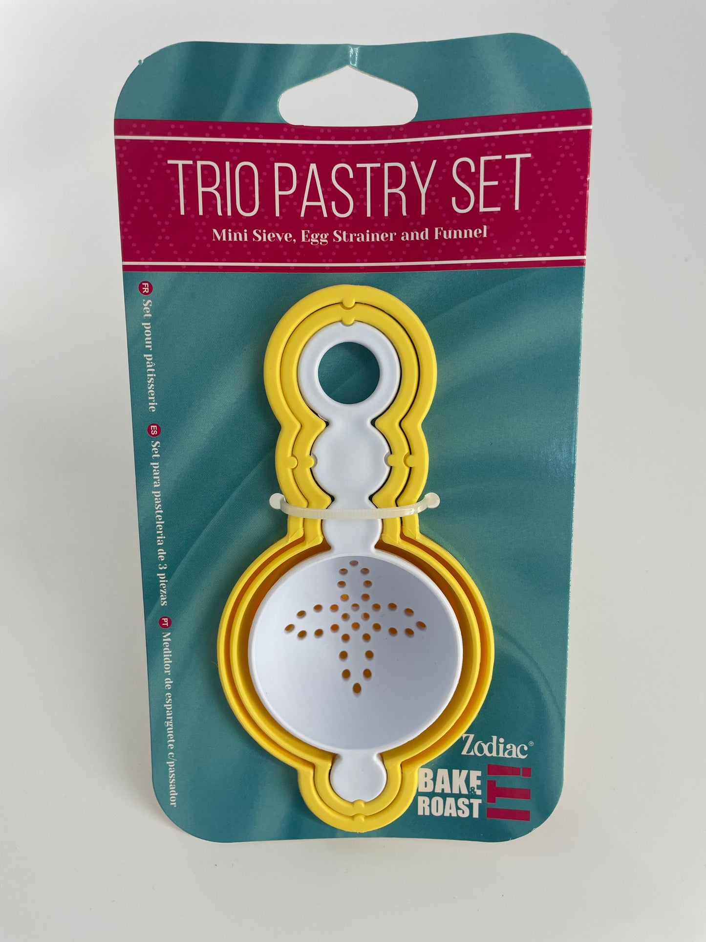 Trio pastry set