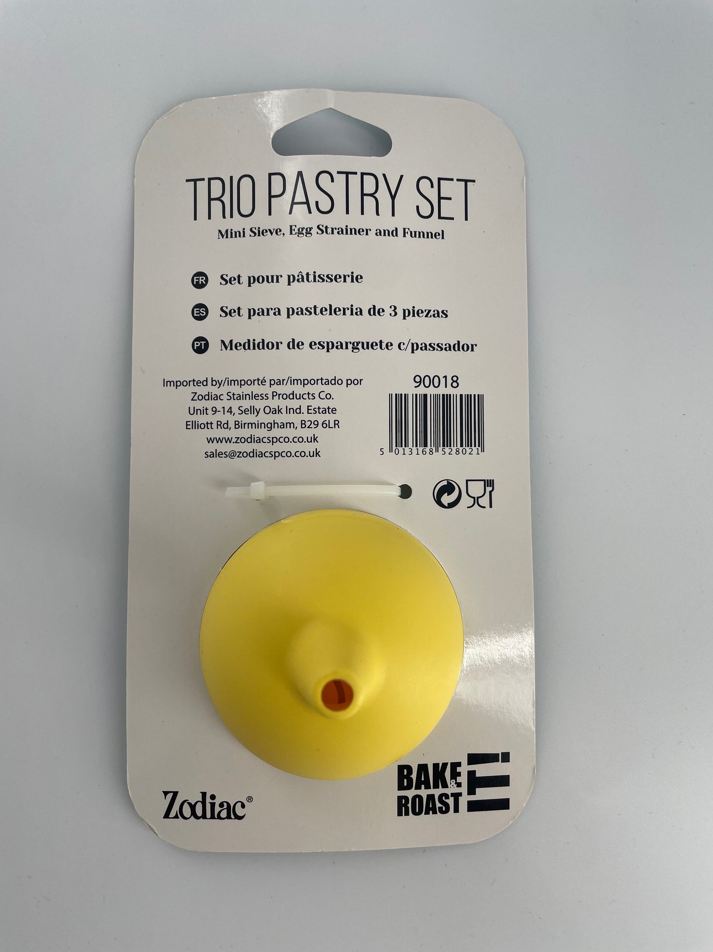 Trio pastry set