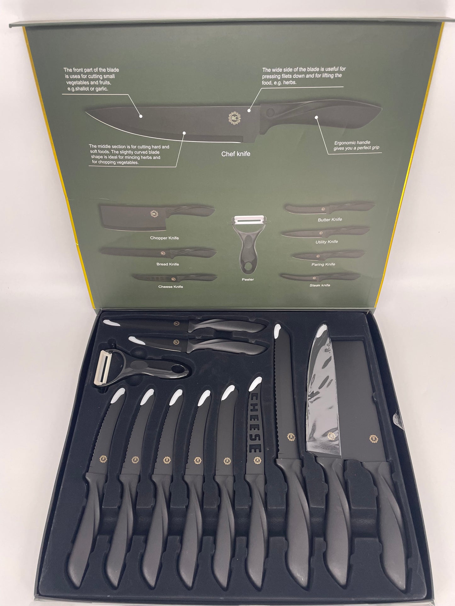 12 Piece Luxury Knife Set