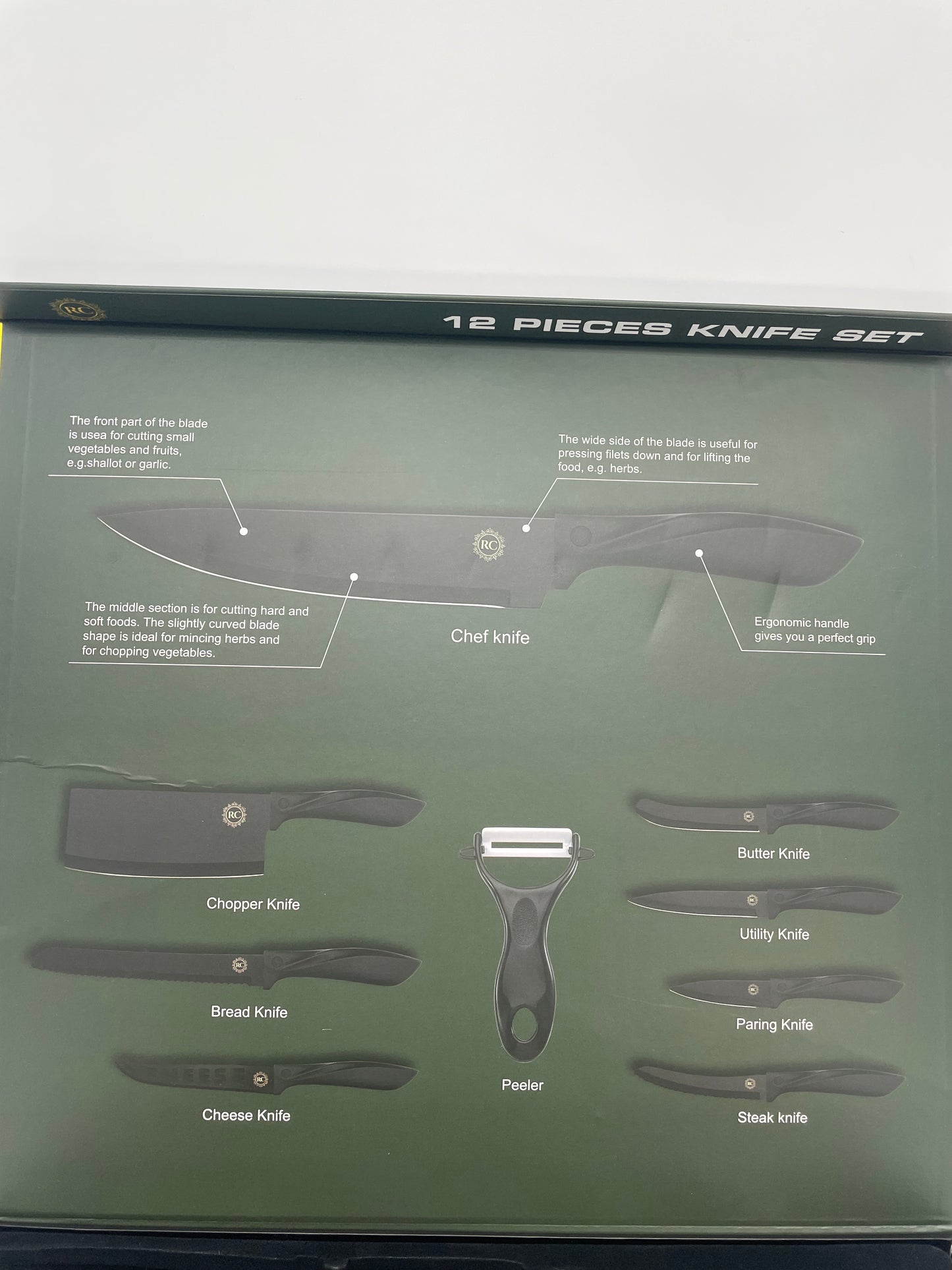 12 Piece Luxury Knife Set