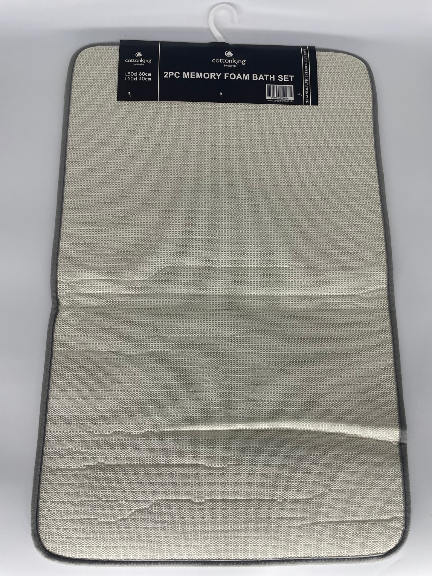 2 Piece Memory Foam Bath Sets