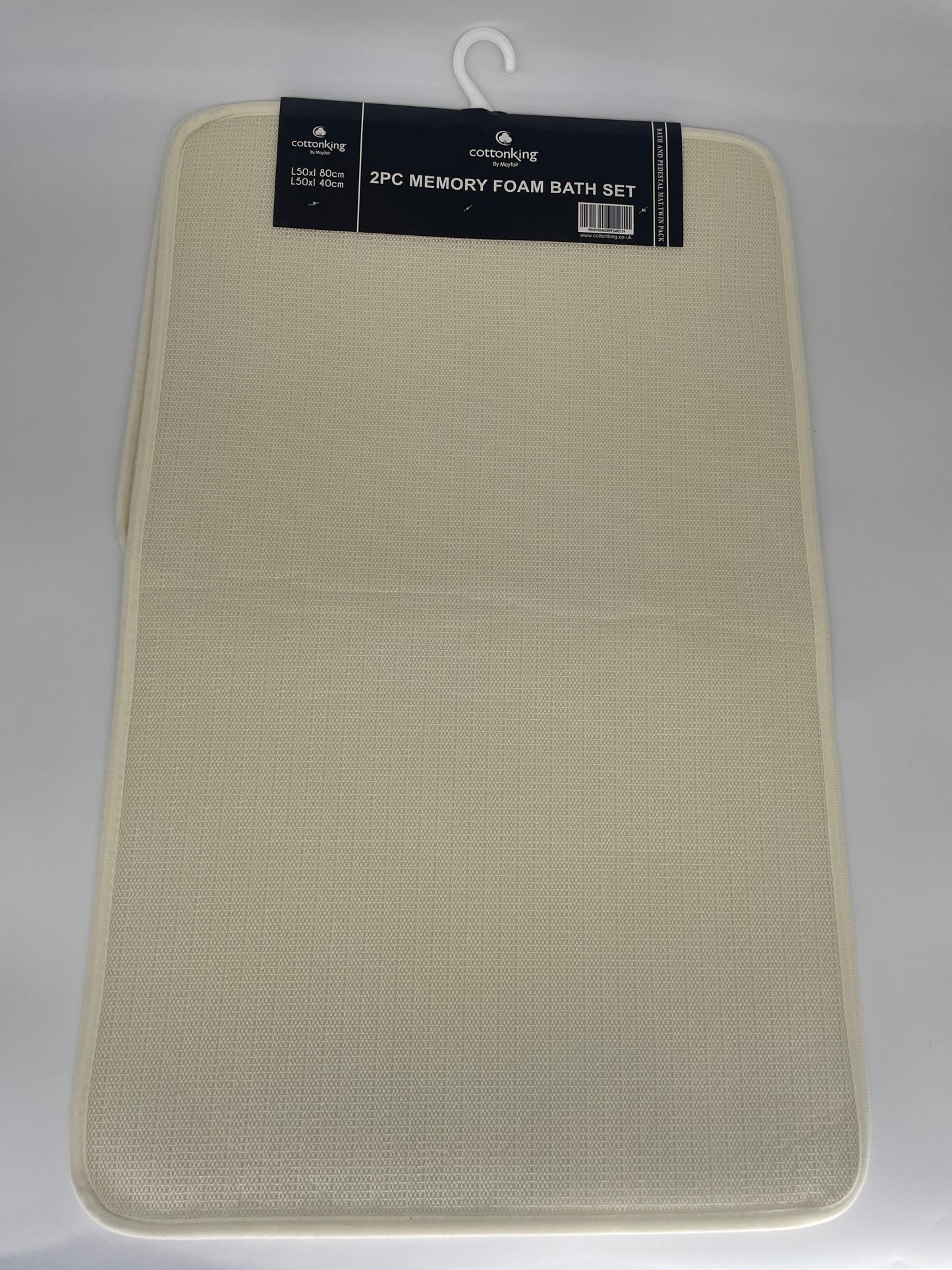 2 Piece Memory Foam Bath Sets
