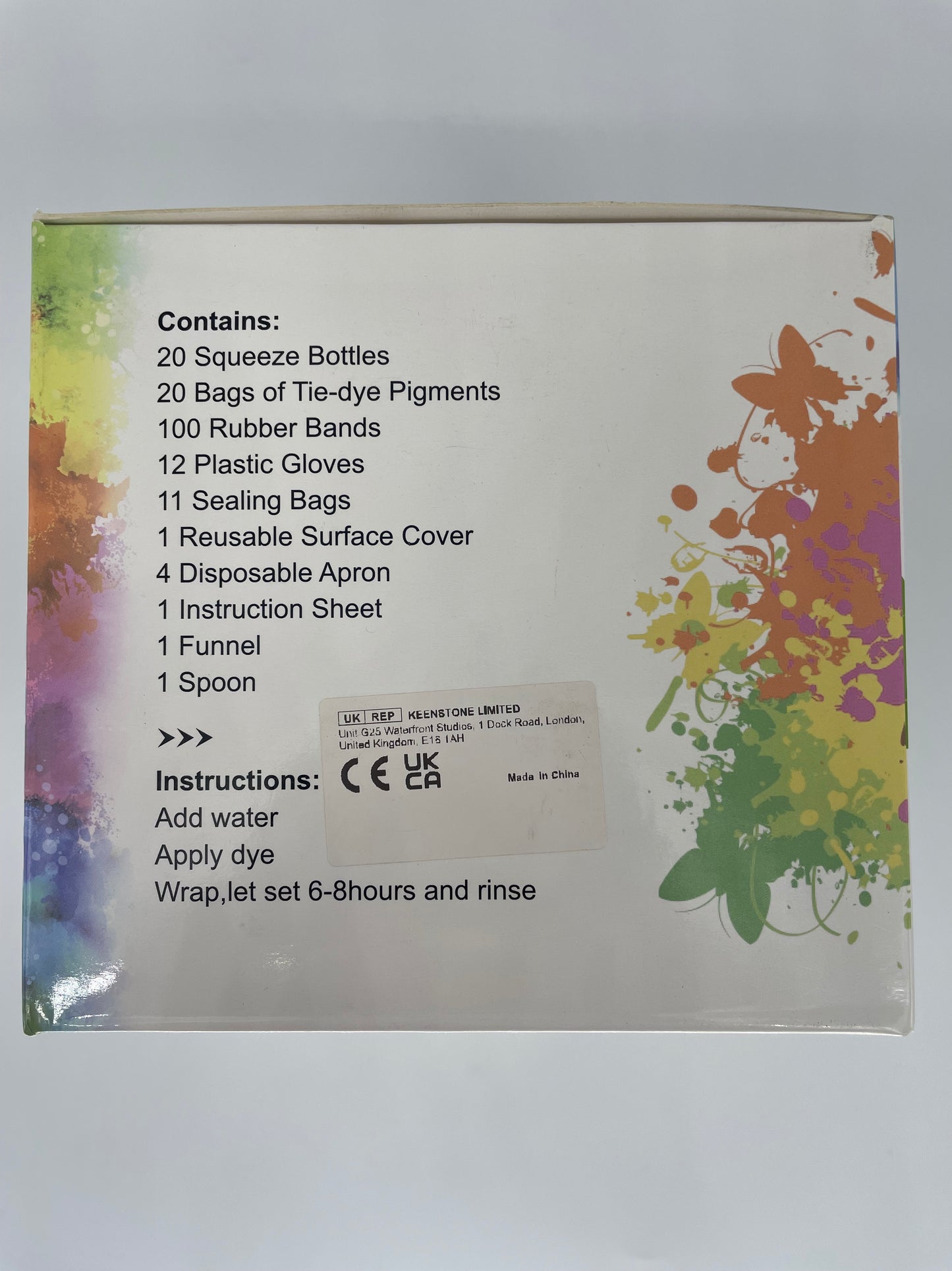 20 Colour Tie-Dye Kit