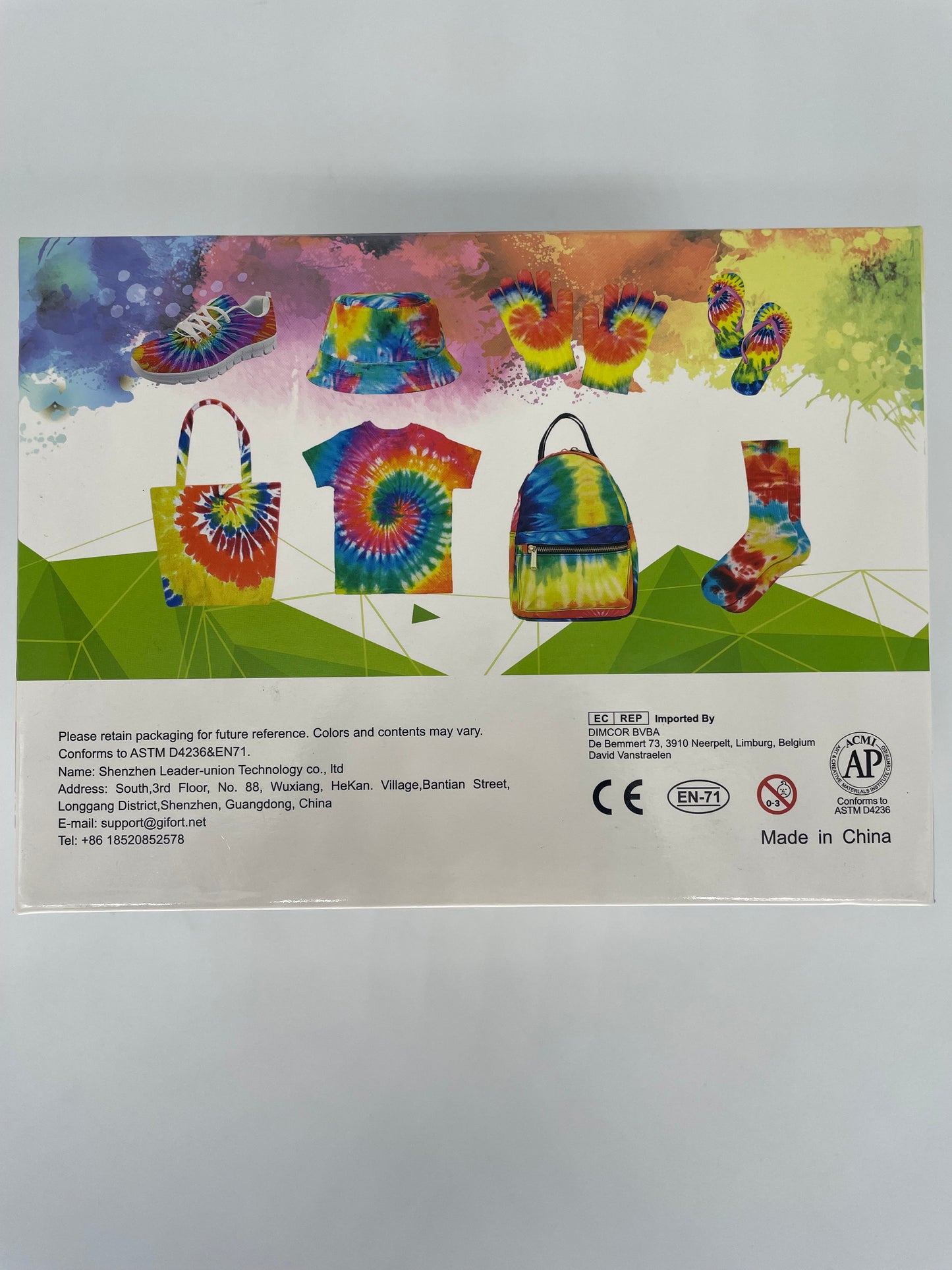 20 Colour Tie-Dye Kit