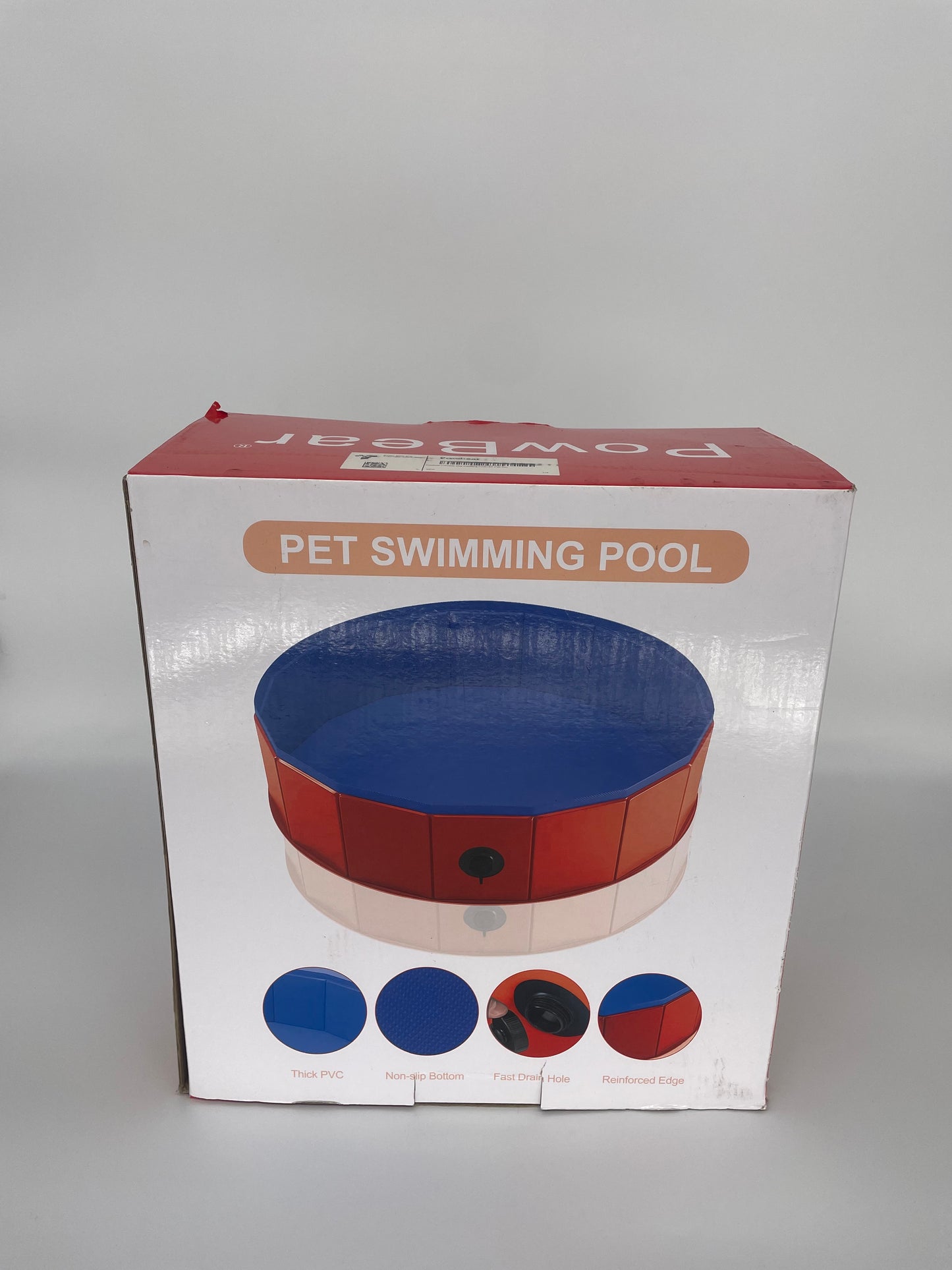 Extra Large PowBear Pet Swimming Pool