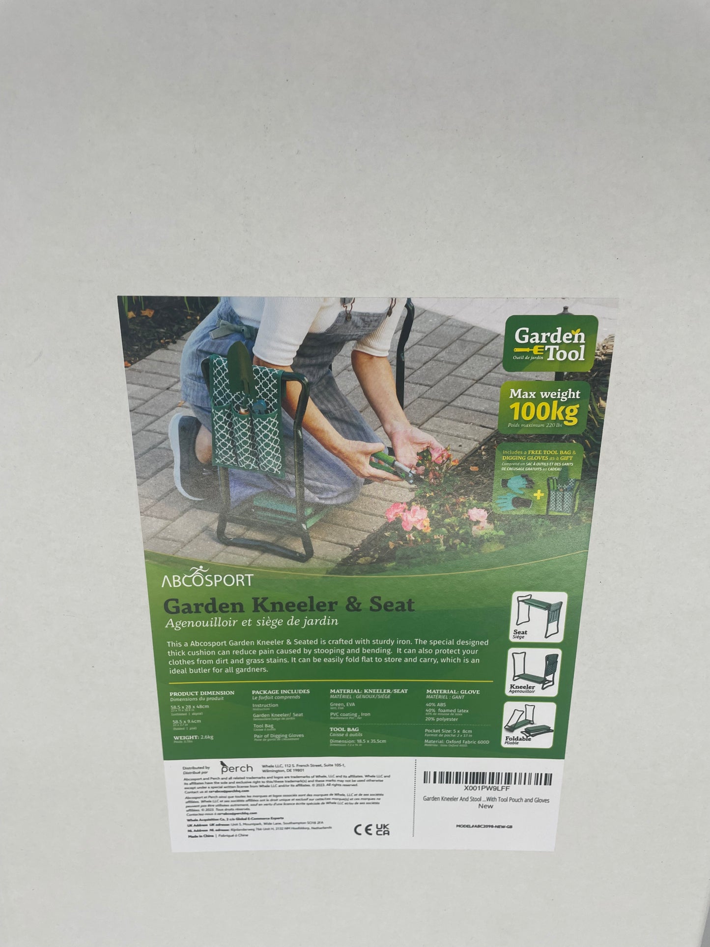 ABCOSPORT Garden Kneeler & Seat