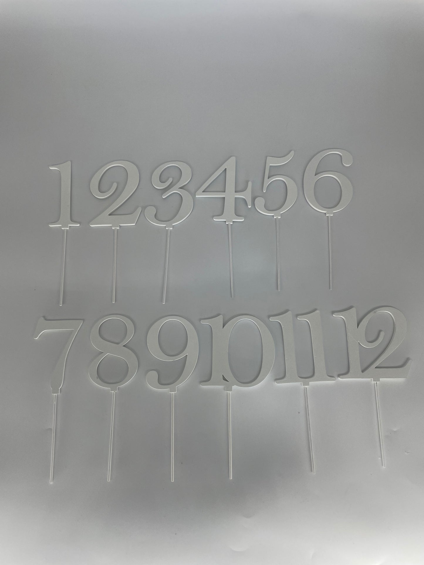 Wedding Table Numbers