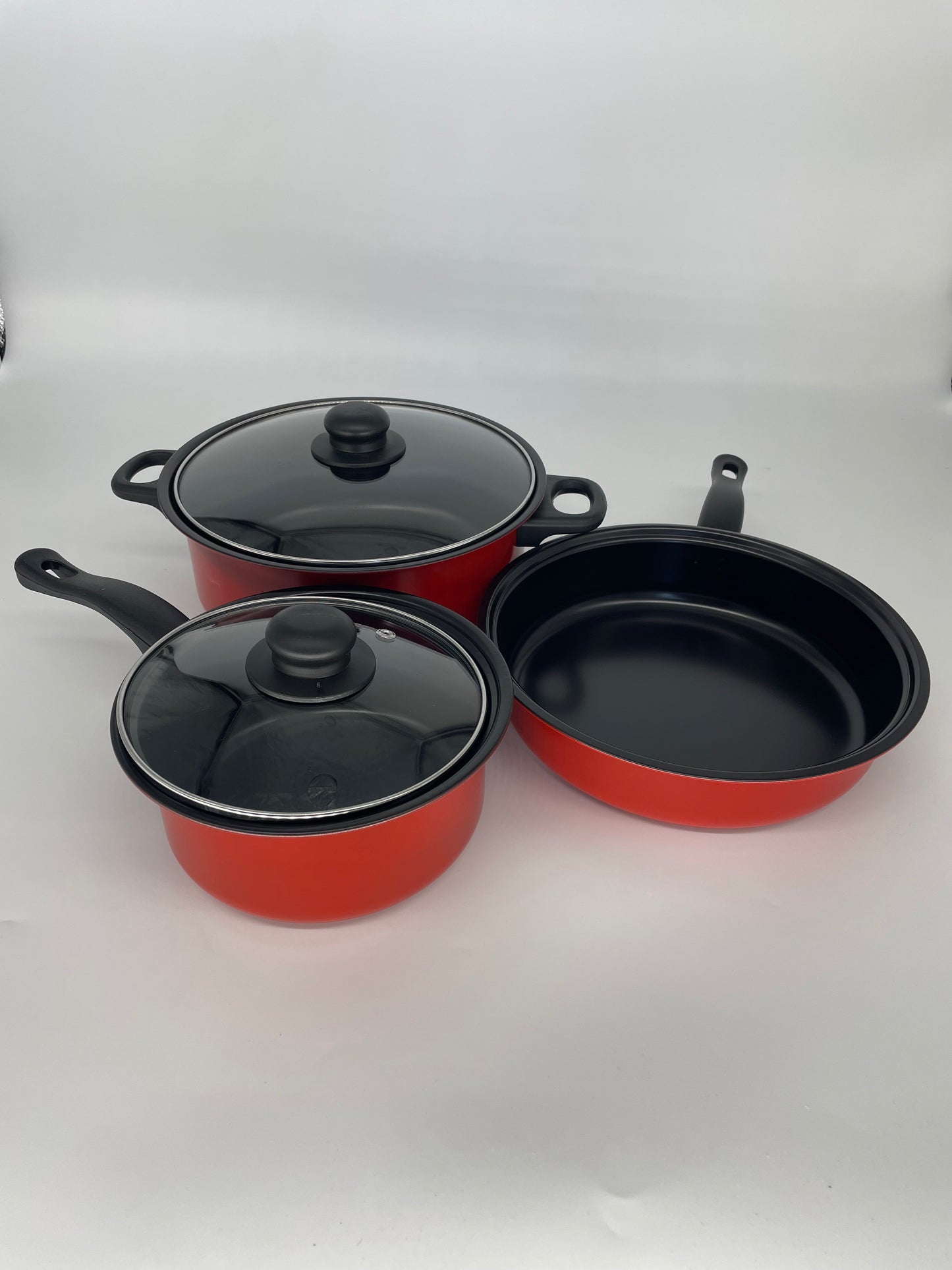 5 Piece Cooking Set (Red)