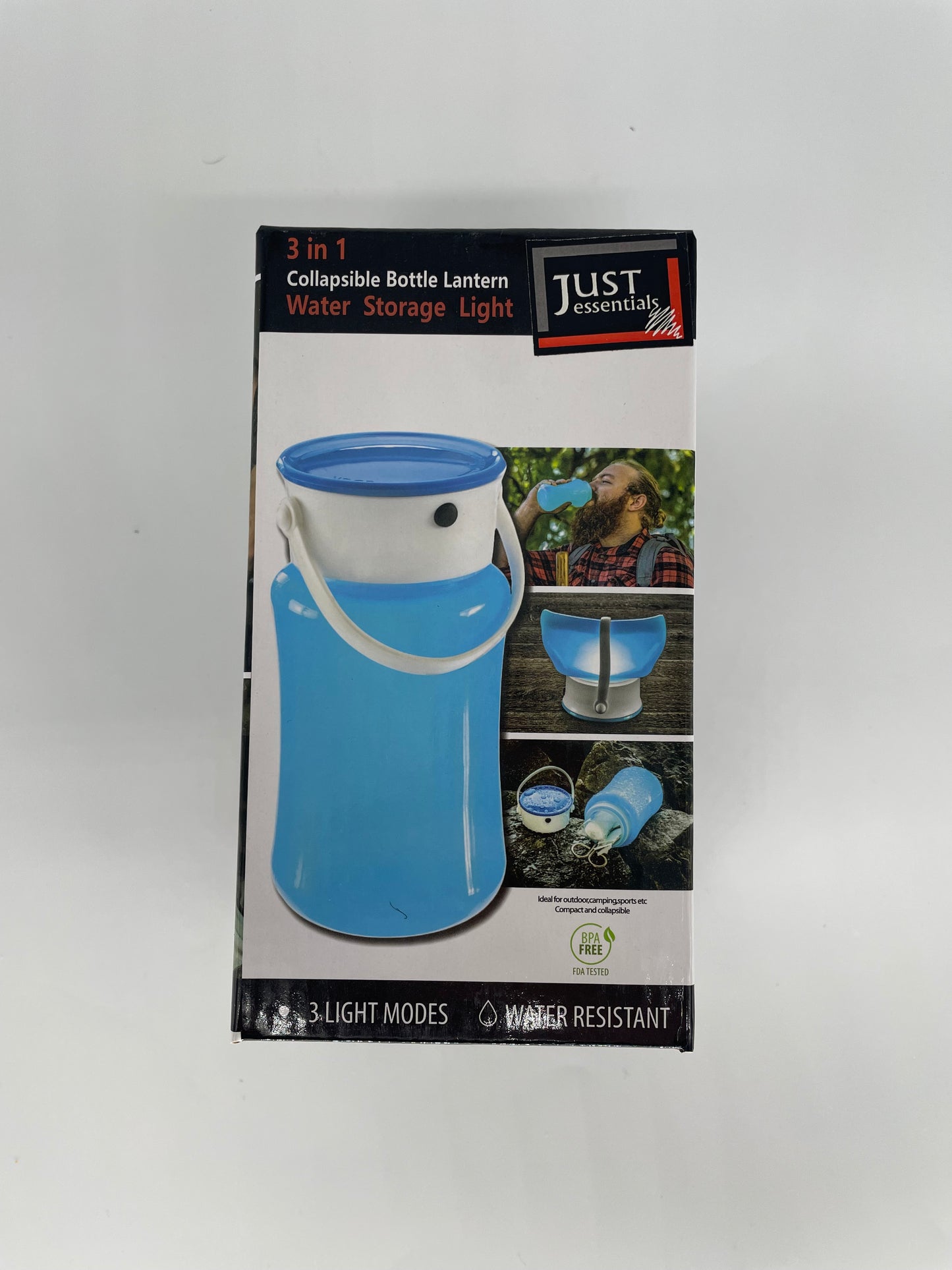 3 - In - 1 Collapsible Water Bottle Lantern