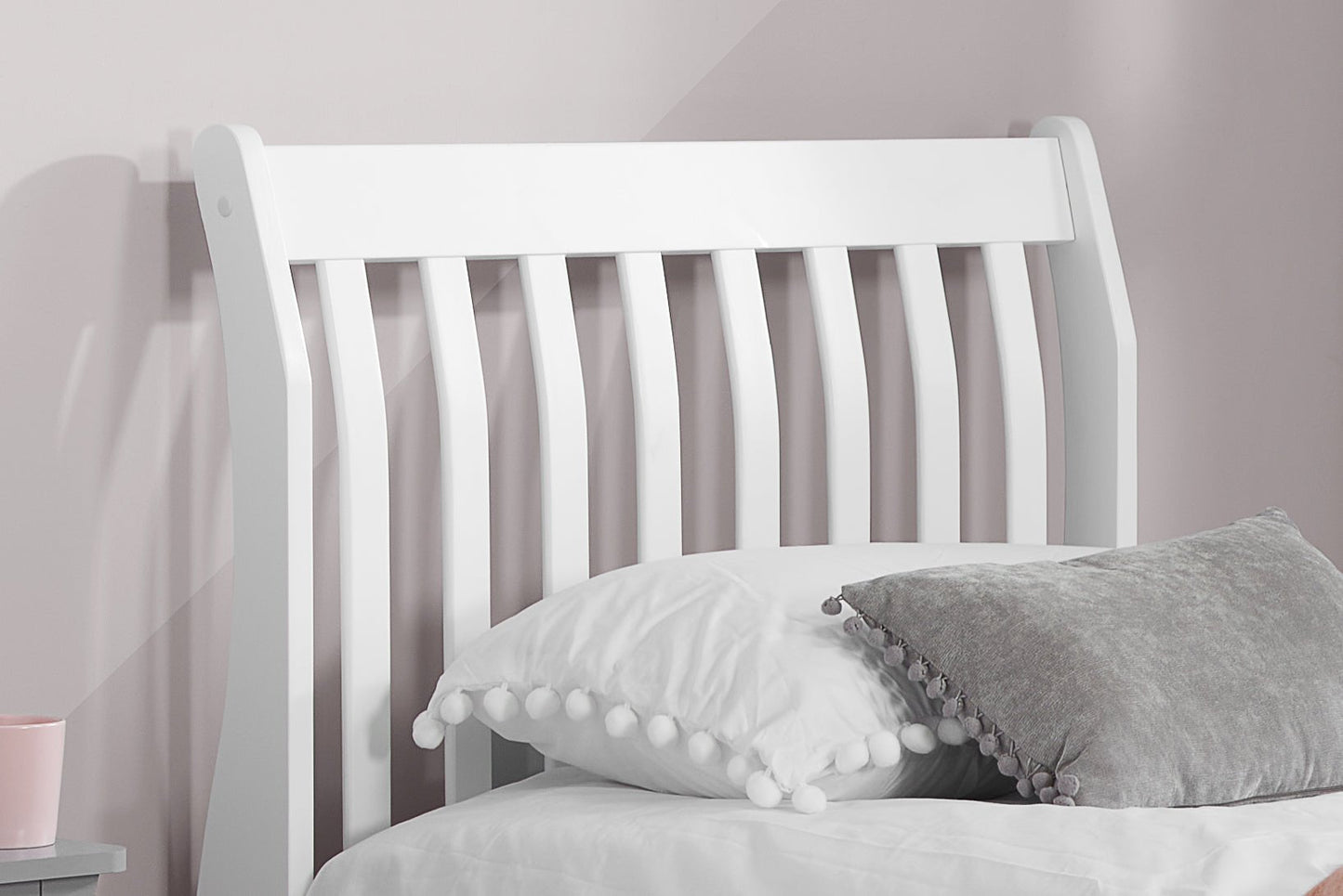 Belford Single Bed - White-1