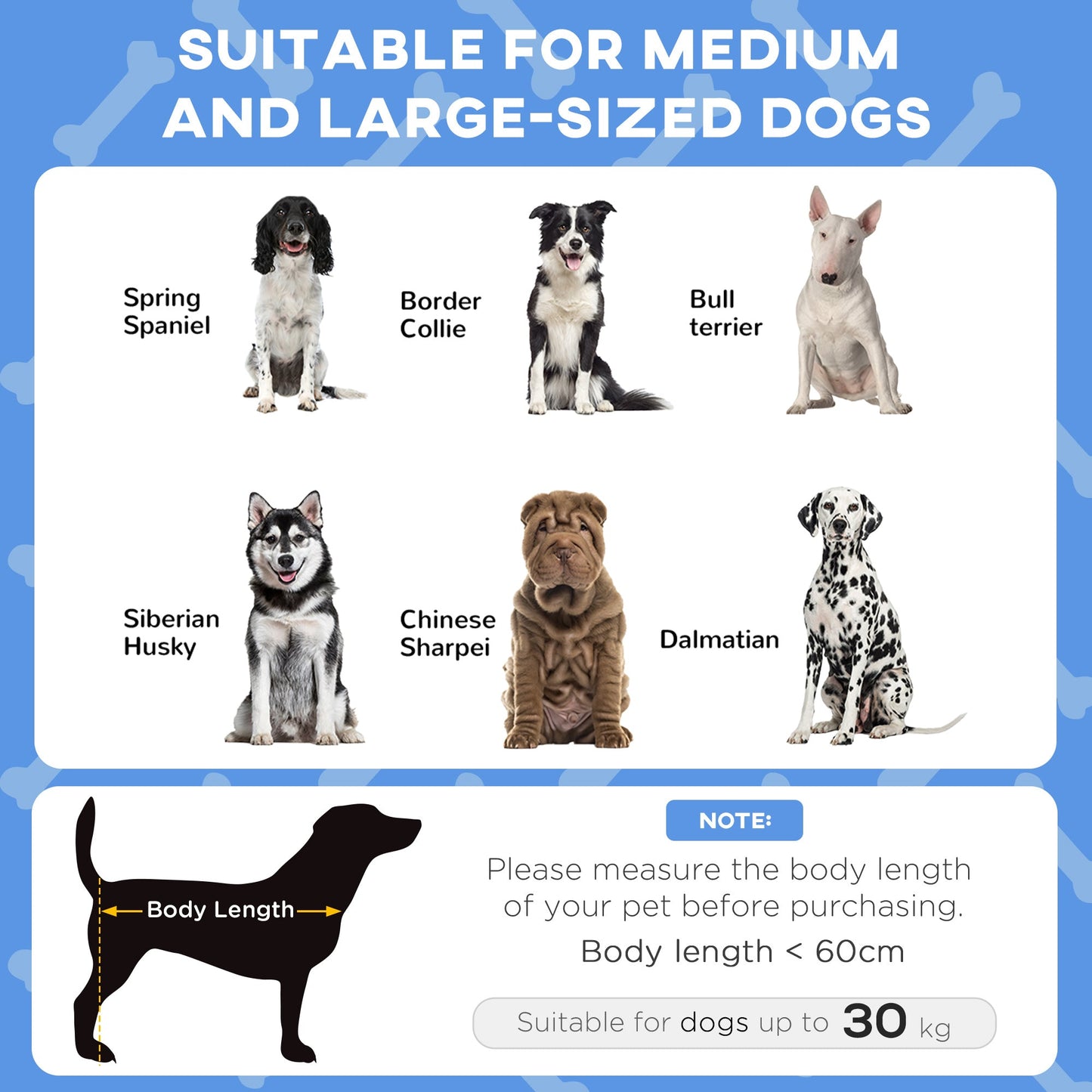Cooling Raised Pet Bed w/ Washable Breathable Mesh, for Medium, Large Dogs, 91 x 76 x 89cm - Dark Blue-3