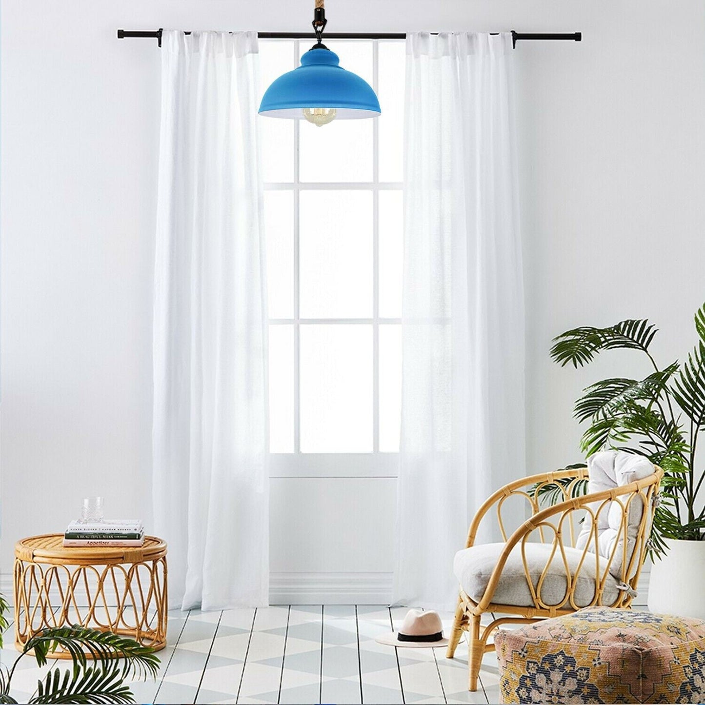 Retro Vintage Style Metal Ceiling Hanging Pendant Light~1168-2