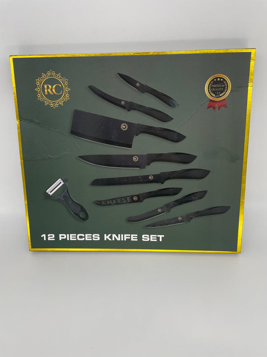 12 Piece Luxury Knife Set