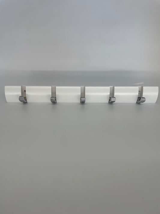 Hartford Foldaway 5-Hook Wall Mounted Coat Rack