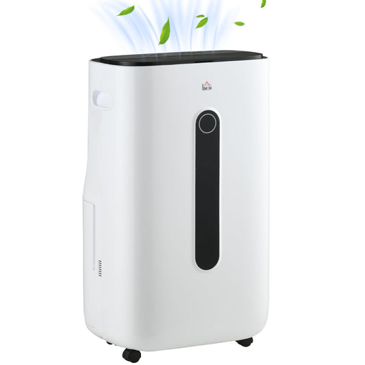 6500mL Portable Dehumidifier with Air Purifier Filter, 24H Timer, 4 Modes, 22L/Day, for Home Laundry Basement-0